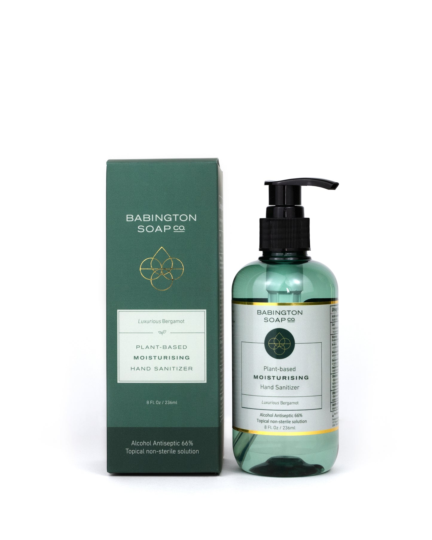 2-in-1 plant-based Moisturizer gel with an antibacterial - Luxurious Bergamot
