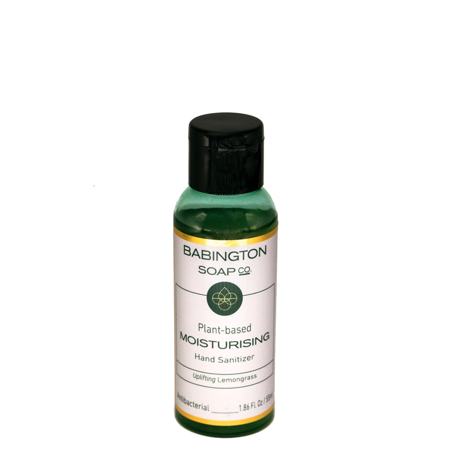 Travel size 2-in-1 plant-based Moisturizer gel with an antibacterial - Uplifting Lemongrass